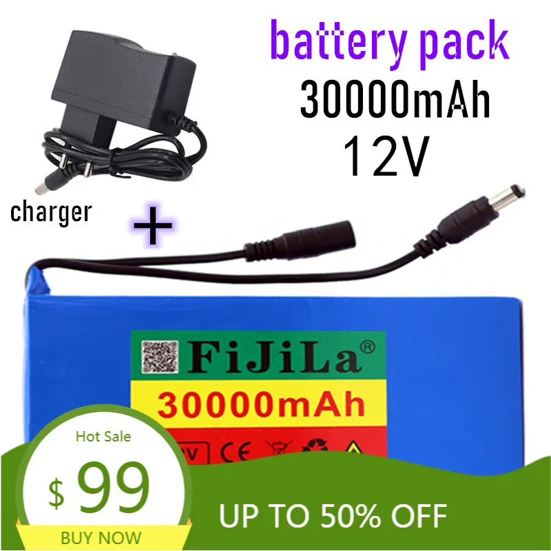 DC12V 12000mAh~30000mAh Li-lon Super Rechargeable Battery with AC Charger and explosion-proof switch US / EU Plug+Free shipping
DC12V 12000mAh~30000mAh Li-lon Super Rechargeable Battery with AC Charger and explosion-proof switch US / EU Plug+Free shipping