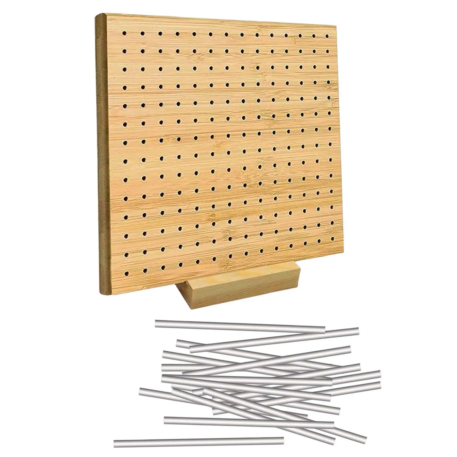 Crochet Blocking Board with Pegs 8" Wood Crocheting Supplies Hole Board Blocking Board for Knitting and Crochet for Beginners
Crochet Blocking Board with Pegs 8" Wood Crocheting Supplies Hole Board Blocking Board for Knitting and Crochet for Beginners