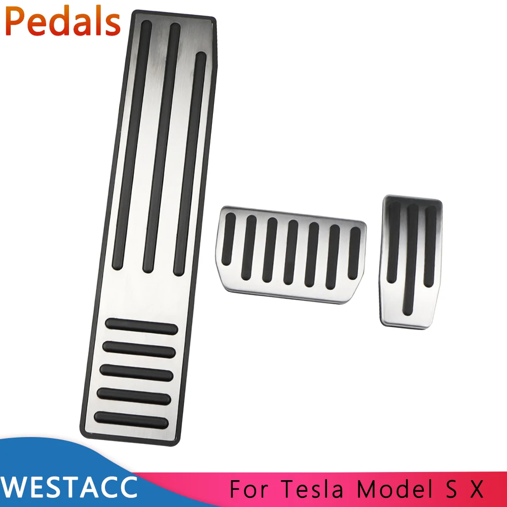 Stainless Steel Car Pedals Accelerator Gas Brake Rest Pedal Covers for Tesla Model X Model S 2016 - 2020 Interior Accessories
Stainless Steel Car Pedals Accelerator Gas Brake Rest Pedal Covers for Tesla Model X Model S 2016 - 2020 Interior Accessories