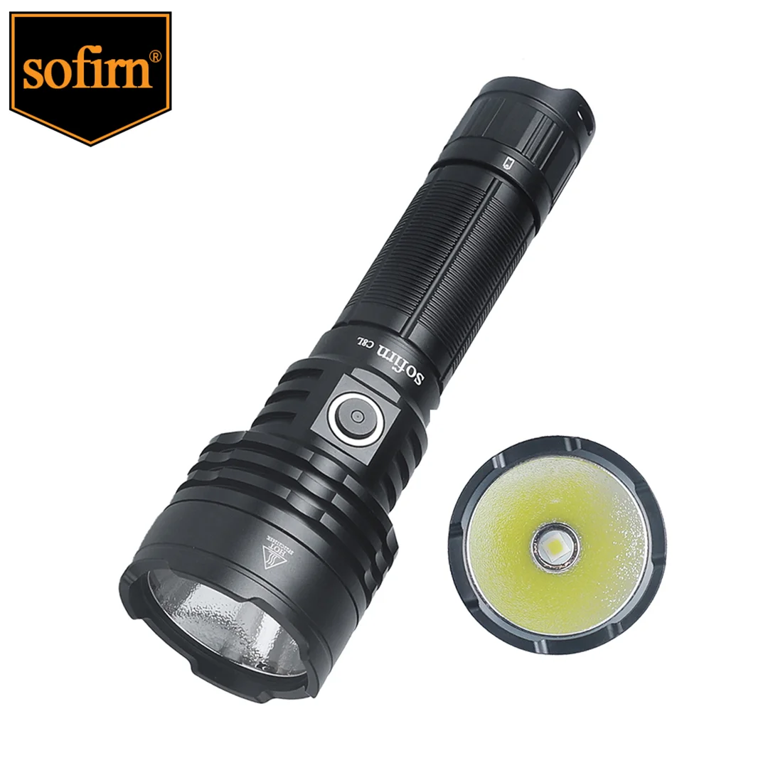 

Новинка, фонарик Sofirn C8L 21700 3100lm, Мощный тактический перезаряжаемый фонарь с USB-разъемом XHP50D, яркий фонарь для повседневного использования, охоты