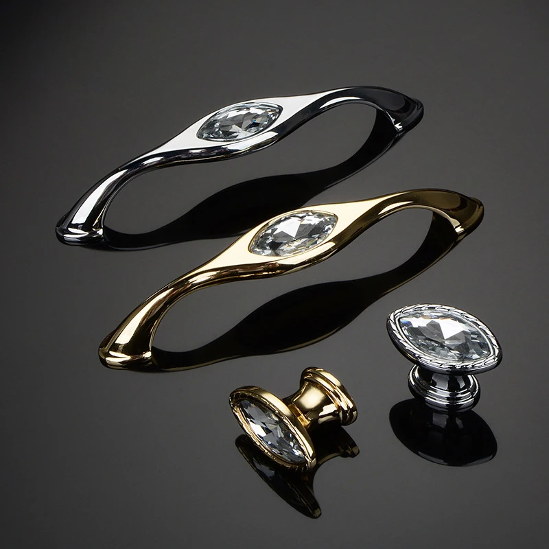 96mm 128mm Modern Simple Fashion Glass Crystal Kitchen Cabinet Cupboard Door Handle Shiny Silver Drawer Shoe Cabinet Knob Pull 
96mm 128mm Modern Simple Fashion Glass Crystal Kitchen Cabinet Cupboard Door Handle Shiny Silver Drawer Shoe Cabinet Knob Pull