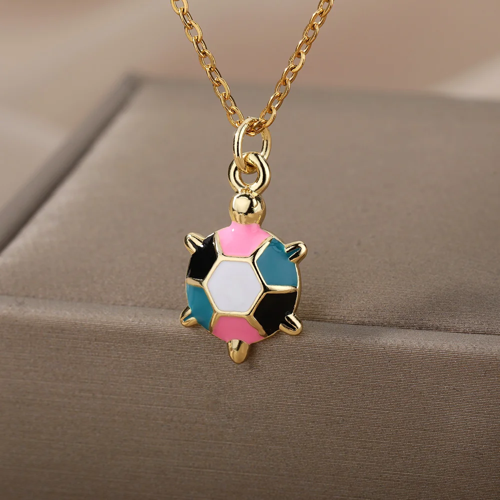 Cute Enamel Turtle Pendant Necklaces For Women Link Chain Choker Dripping Oil Turtle Necklace Simple Party Jewelry Femme Gift
Cute Enamel Turtle Pendant Necklaces For Women Link Chain Choker Dripping Oil Turtle Necklace Simple Party Jewelry Femme Gift
