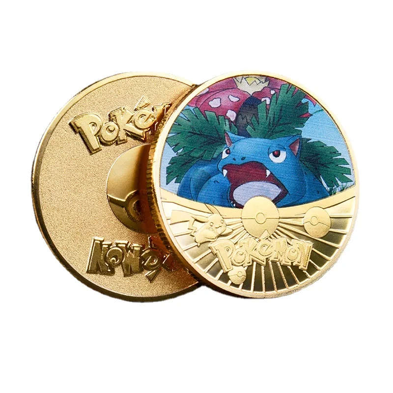 Japanese Anime Pokemon Coins Pikachu Commemorative Collectible Hobby Toys Kids Gifts Gold Iron Metal Kawaii Cute Collection
Japanese Anime Pokemon Coins Pikachu Commemorative Collectible Hobby Toys Kids Gifts Gold Iron Metal Kawaii Cute Collection