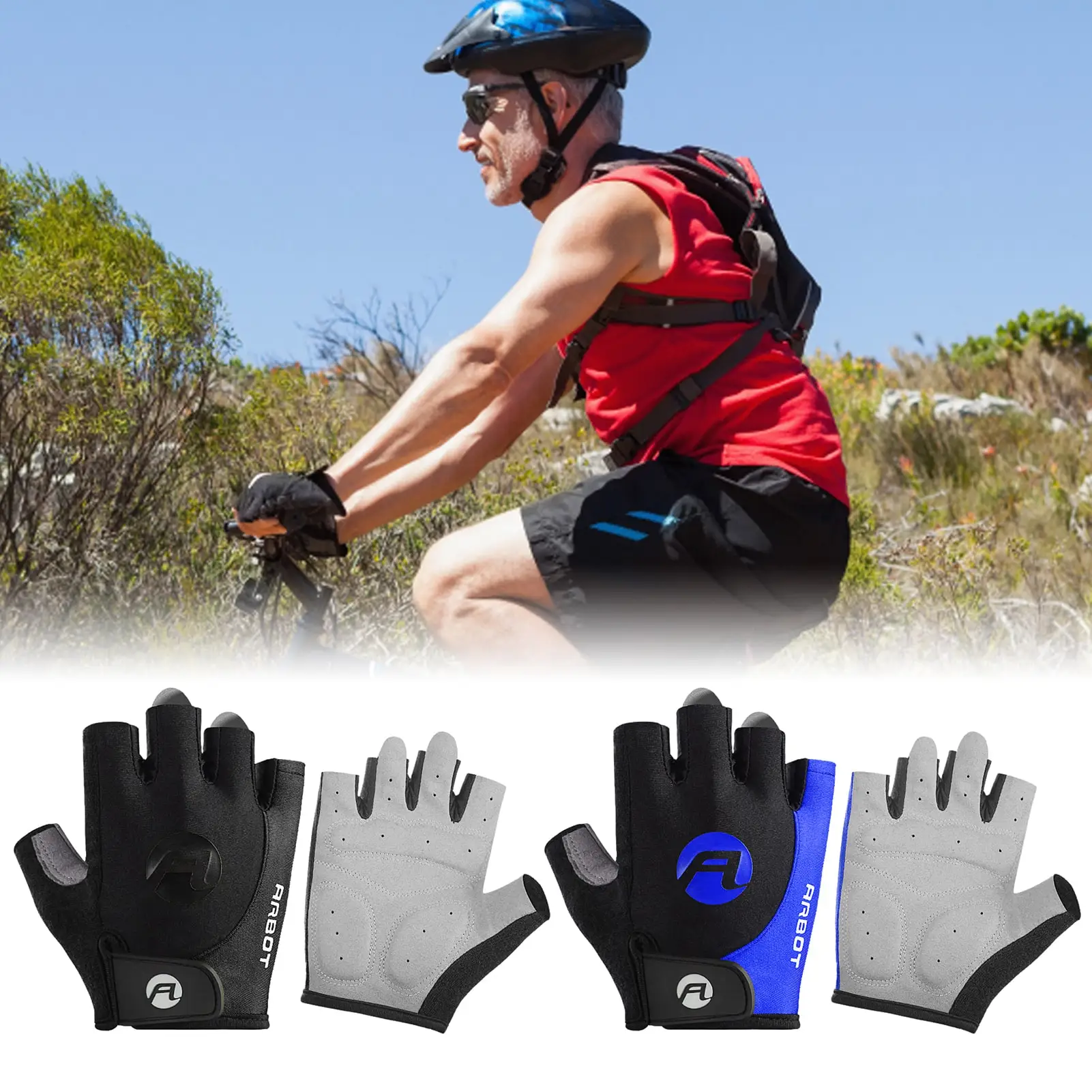 Велосипедные перчатки, велосипедные перчатки, Нескользящие амортизирующие дышащие перчатки, короткие спортивные перчатки с открытыми пал...
Велосипедные перчатки, велосипедные перчатки, Нескользящие амортизирующие дышащие перчатки, короткие спортивные перчатки с открытыми пал...