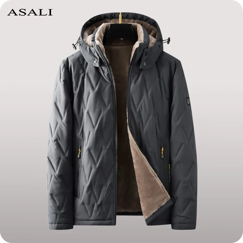 2022 Men’s Parkas Coat Winter Fleece Hooded Jackets Men Casual Windbreaker Outdoor Thicken Warm Down Parkas Men Father's Gift
2022 Men’s Parkas Coat Winter Fleece Hooded Jackets Men Casual Windbreaker Outdoor Thicken Warm Down Parkas Men Father's Gift