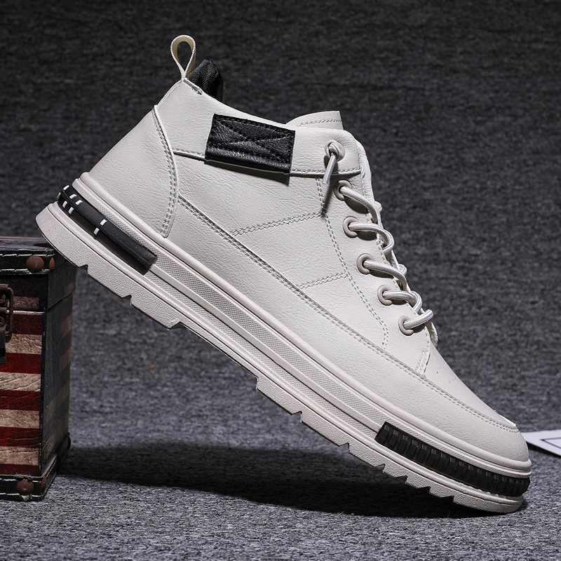 Spring Working Shoes Men Black Beige Pu Leather Men Shoes Fashion Adult Casual Shoes Rubber Casual Sneakers Mens
Spring Working Shoes Men Black Beige Pu Leather Men Shoes Fashion Adult Casual Shoes Rubber Casual Sneakers Mens