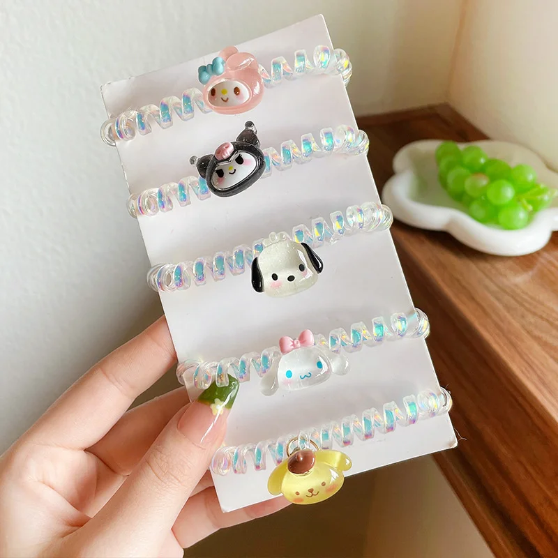 2022 Summer Cartoon Cute Dog Telephone Line Elastic Hair Band For Girl Children Kawaii Plastic Anime Rubber Ties Rope Fashion
2022 Summer Cartoon Cute Dog Telephone Line Elastic Hair Band For Girl Children Kawaii Plastic Anime Rubber Ties Rope Fashion
