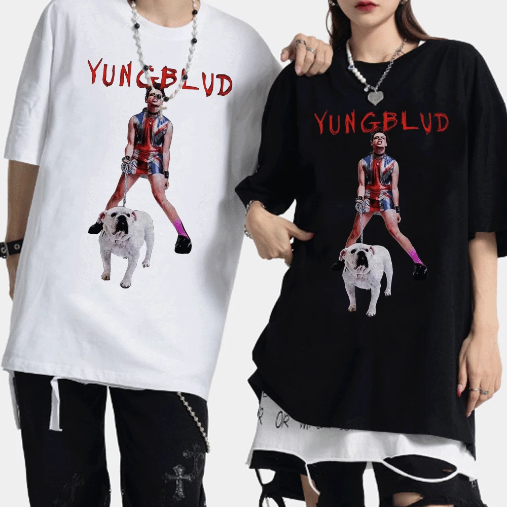 Fashion Hip-hop Yungblud Printed T-shirt for Men and Women Summer Couple Oversized Short Sleeves Tee Shirt Summer Trend T Shirt
Fashion Hip-hop Yungblud Printed T-shirt for Men and Women Summer Couple Oversized Short Sleeves Tee Shirt Summer Trend T Shirt