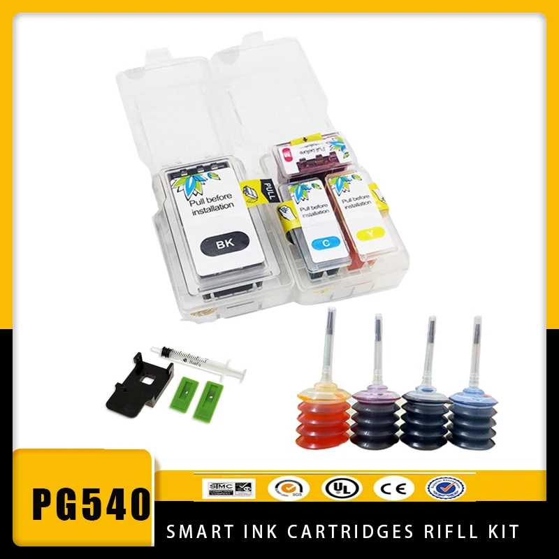Смарт-картриджи Vilaxh PG540 CL541 для Canon PG 540 CL 541 Canon Pixma MX395 MX435 MX455MX525 MG4250 MX375
Смарт-картриджи Vilaxh PG540 CL541 для Canon PG 540 CL 541 Canon Pixma MX395 MX435 MX455MX525 MG4250 MX375