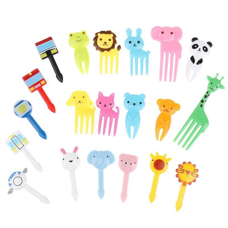 10Pcs Mini Animal FarmKids Fruit Fork Cartoon Snack Cake Dessert Food Toothpick
10Pcs Mini Animal FarmKids Fruit Fork Cartoon Snack Cake Dessert Food Toothpick