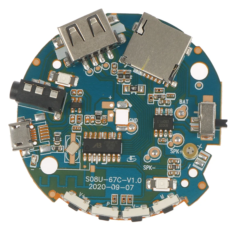 1 Pcs 3.7-5V Multifunction Bluetooth Receiver Audio Amplifier Board MP3 Decoder Wholesale
1 Pcs 3.7-5V Multifunction Bluetooth Receiver Audio Amplifier Board MP3 Decoder Wholesale
