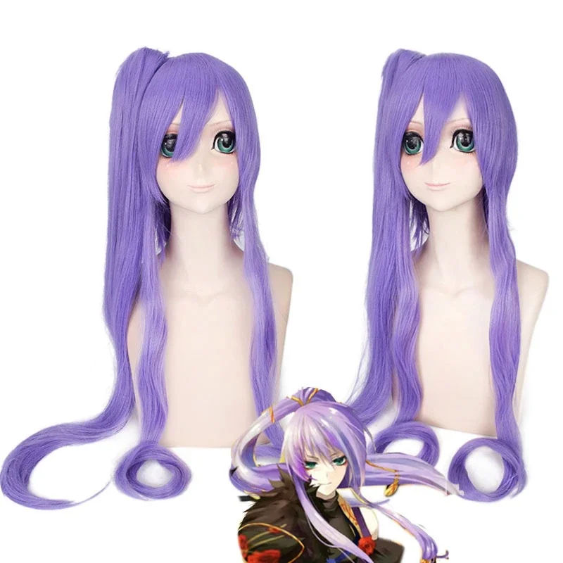Vocaloid Gakupo Brake Yuet 100 см длинный прямой парик для косплея женщин модный аниме костюм