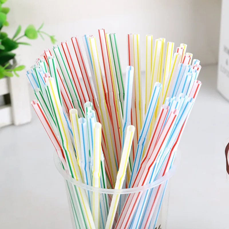 100Pcs 21cm Colorful Disposable Plastic Curved Drinking Straws Wedding Party Bar Drink Accessories Birthday reusable straw 
100Pcs 21cm Colorful Disposable Plastic Curved Drinking Straws Wedding Party Bar Drink Accessories Birthday reusable straw
