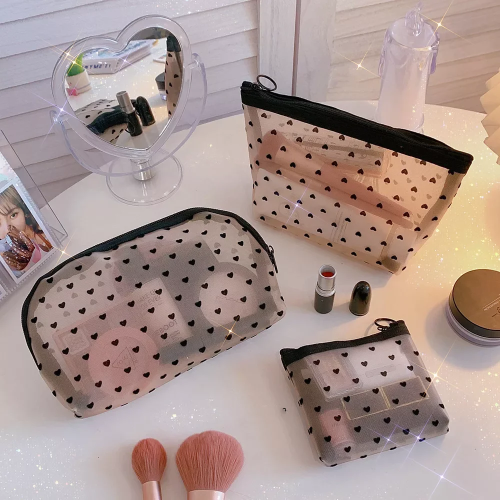 2023New Women Men Necessary Cosmetic Bag Transparent Travel Organizer Fashion Black Toiletry Bags Mesh Makeup Pouch Storage Bags
2023New Women Men Necessary Cosmetic Bag Transparent Travel Organizer Fashion Black Toiletry Bags Mesh Makeup Pouch Storage Bags
