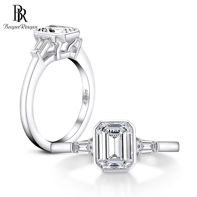 Bague Ringen 925 Sterling Silver SONA Diamond Rings Luxury White 3 Carat Gemstone Wedding Anniversary Jewelry Female Gifts
Bague Ringen 925 Sterling Silver SONA Diamond Rings Luxury White 3 Carat Gemstone Wedding Anniversary Jewelry Female Gifts
