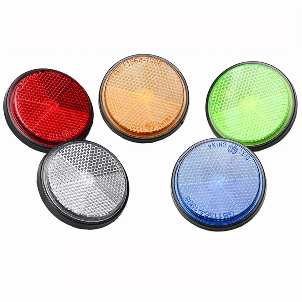 2pcs Circular Reflector Car Trucks Motorcycle Night Reflector Refraction Light Part Motorcycles Lighting Parts Accessories
2pcs Circular Reflector Car Trucks Motorcycle Night Reflector Refraction Light Part Motorcycles Lighting Parts Accessories