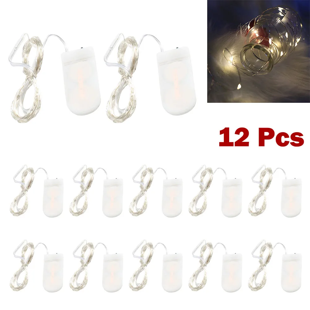 12pcs 200cm 20 LED String Light Button Battery Waterproof Fairy Lighting For Christmas Wedding Party Decor
12pcs 200cm 20 LED String Light Button Battery Waterproof Fairy Lighting For Christmas Wedding Party Decor