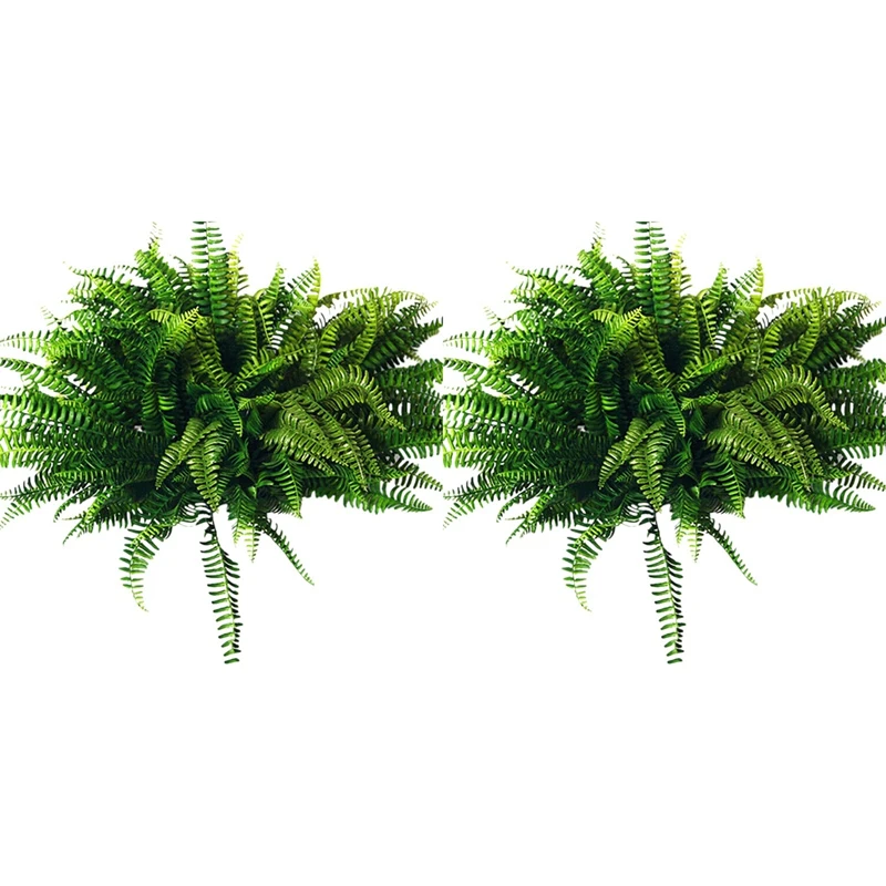 20Pcs Artificial Boston Fern Bush Silk Plant Hanging Fake Greenery Home Decor
20Pcs Artificial Boston Fern Bush Silk Plant Hanging Fake Greenery Home Decor