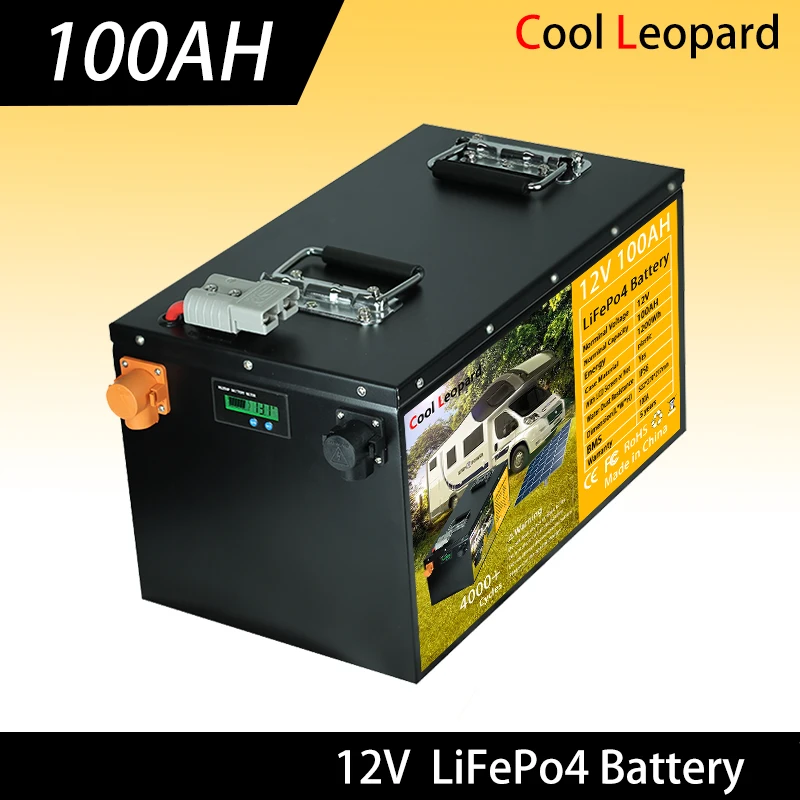 Литий-железо-фосфатный аккумулятор высокой энергии CooI Leopard LiFePO4 12 в 100 Ач для уличного источника питания для туристического автофургона и т. ...
Литий-железо-фосфатный аккумулятор высокой энергии CooI Leopard LiFePO4 12 в 100 Ач для уличного источника питания для туристического автофургона и т. ...