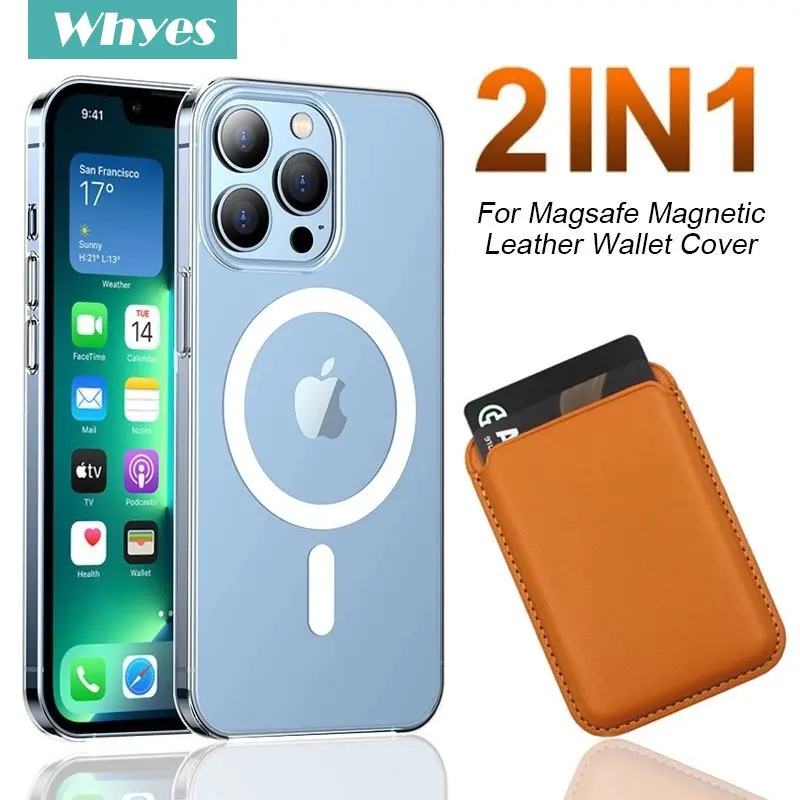 For Magsafe Magnetic Leather Card Clip For iPhone 15 Ultra 14 13 12 Pro Max 13 12 Mini Magnetic Card Holder Phone Accessories
For Magsafe Magnetic Leather Card Clip For iPhone 15 Ultra 14 13 12 Pro Max 13 12 Mini Magnetic Card Holder Phone Accessories