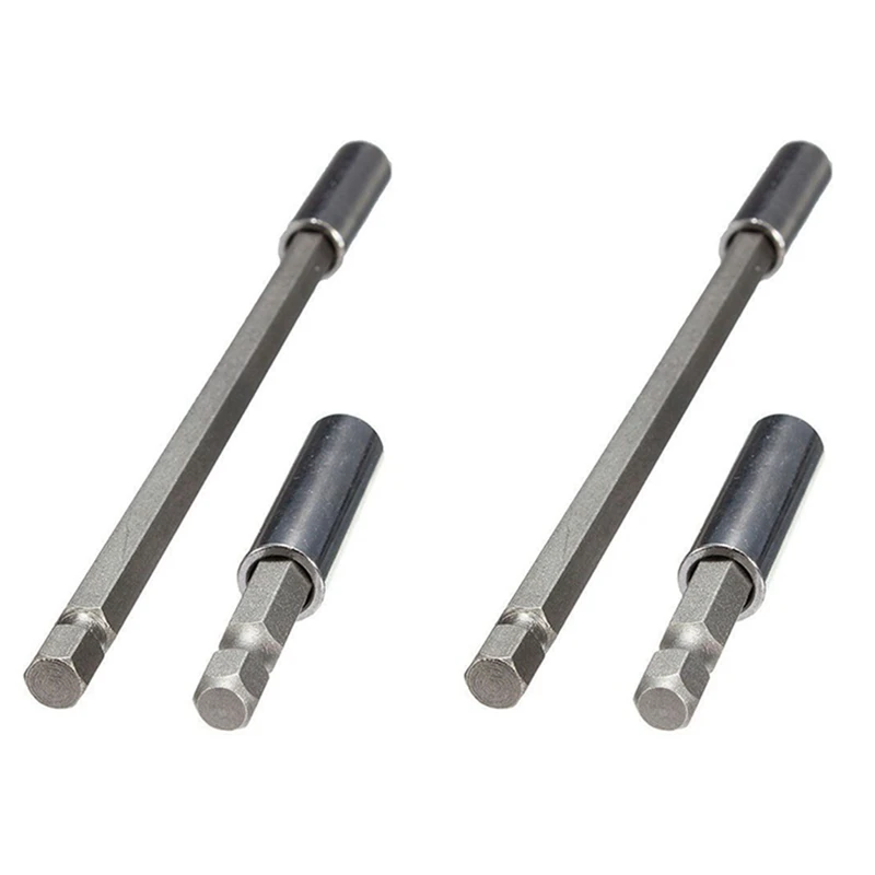 4Pcs 1/4 Inch Hex Magnetic Bit Holder 60/150Mm Screwdriver Bars Power Extension Drill Driver
4Pcs 1/4 Inch Hex Magnetic Bit Holder 60/150Mm Screwdriver Bars Power Extension Drill Driver