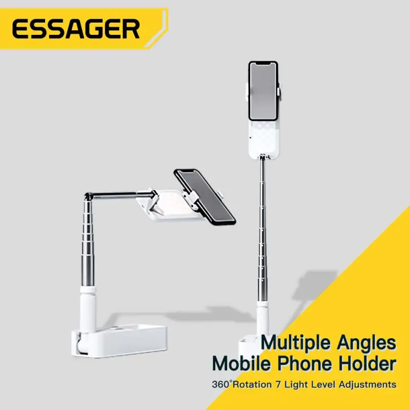 Складной держатель для телефона со светодиодной подсветкой для удаленной съемки, с поворотом на 360 градусов
Складной держатель для телефона со светодиодной подсветкой для удаленной съемки, с поворотом на 360 градусов