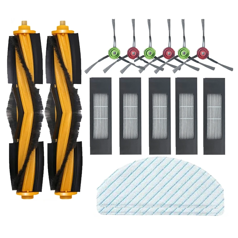 For Yeedi Vac 2 Pro Main Side Brush Hepa Filter Mop Rag Cloth Robot Vacuum Cleaner Spare Parts Roller Brushes Mop Cloth 
For Yeedi Vac 2 Pro Main Side Brush Hepa Filter Mop Rag Cloth Robot Vacuum Cleaner Spare Parts Roller Brushes Mop Cloth