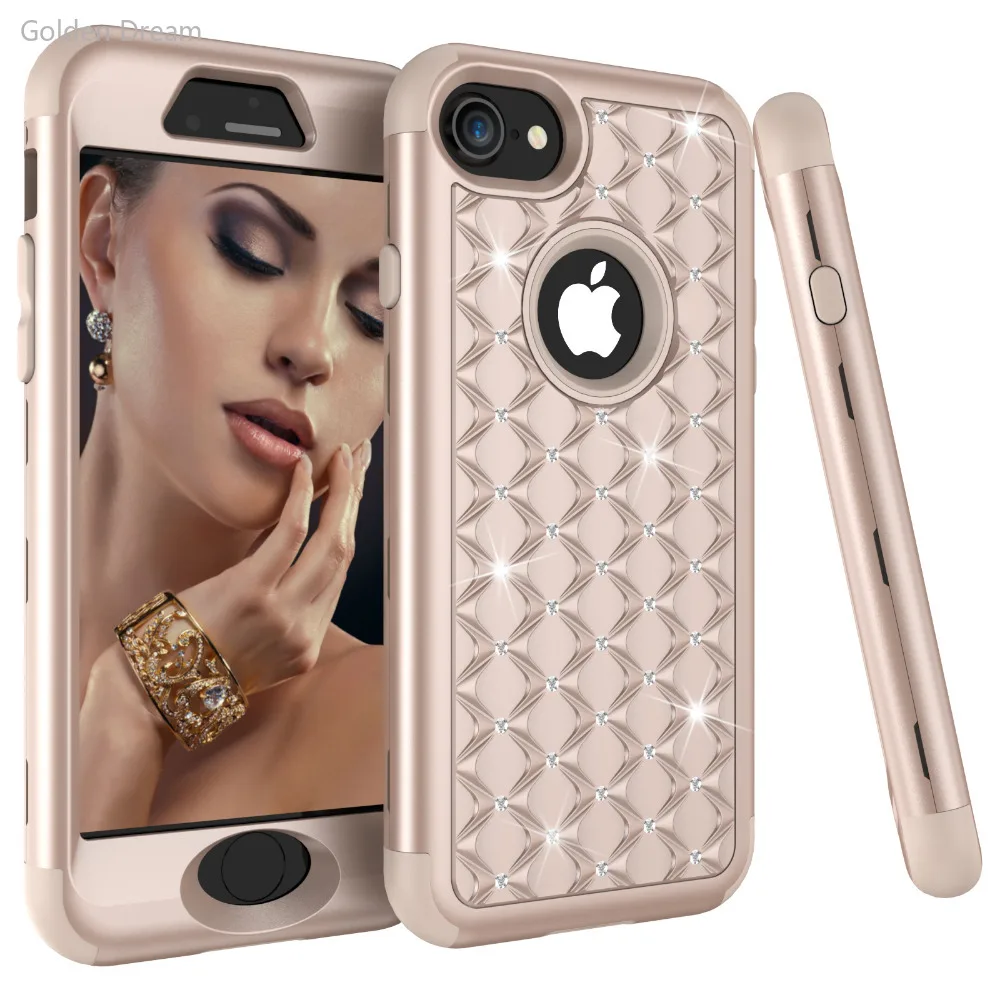 3 in 1 Hybrid Shockproof Armor Phone Cases For iPhone 12Pro 11Pro Max XR X XS Max 7 8 Plus 12MIni 11Pro Bling Diamond Back Cover
3 in 1 Hybrid Shockproof Armor Phone Cases For iPhone 12Pro 11Pro Max XR X XS Max 7 8 Plus 12MIni 11Pro Bling Diamond Back Cover
