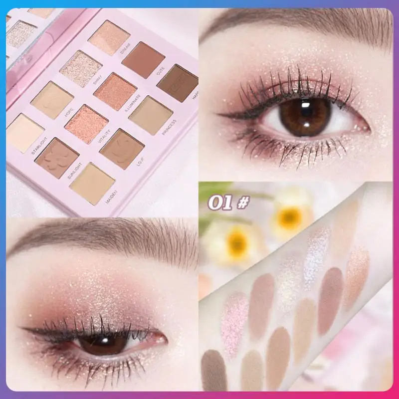 Eyeshadow Palette With Mirror Glitter Matte Eyeshadow Makeup Gift Shimmer Shiny Sequins Delicate Pretty Eyeshadow 1pcs
Eyeshadow Palette With Mirror Glitter Matte Eyeshadow Makeup Gift Shimmer Shiny Sequins Delicate Pretty Eyeshadow 1pcs
