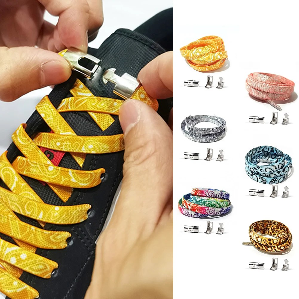 Elastic No Tie Shoelaces Semicircle Shoe Laces For Kids and Adult Sneakers Shoelace Quick Lazy Metal Lock Laces Shoe Strings
Elastic No Tie Shoelaces Semicircle Shoe Laces For Kids and Adult Sneakers Shoelace Quick Lazy Metal Lock Laces Shoe Strings