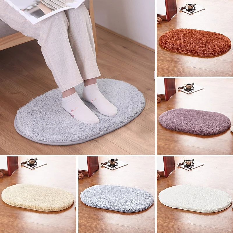 Plush Round Floor Mat Bath Rug Seat Fur Floor Mat Window Bedside Children Room Floor Carpet Living Room Home Decor 40x60cm
Plush Round Floor Mat Bath Rug Seat Fur Floor Mat Window Bedside Children Room Floor Carpet Living Room Home Decor 40x60cm