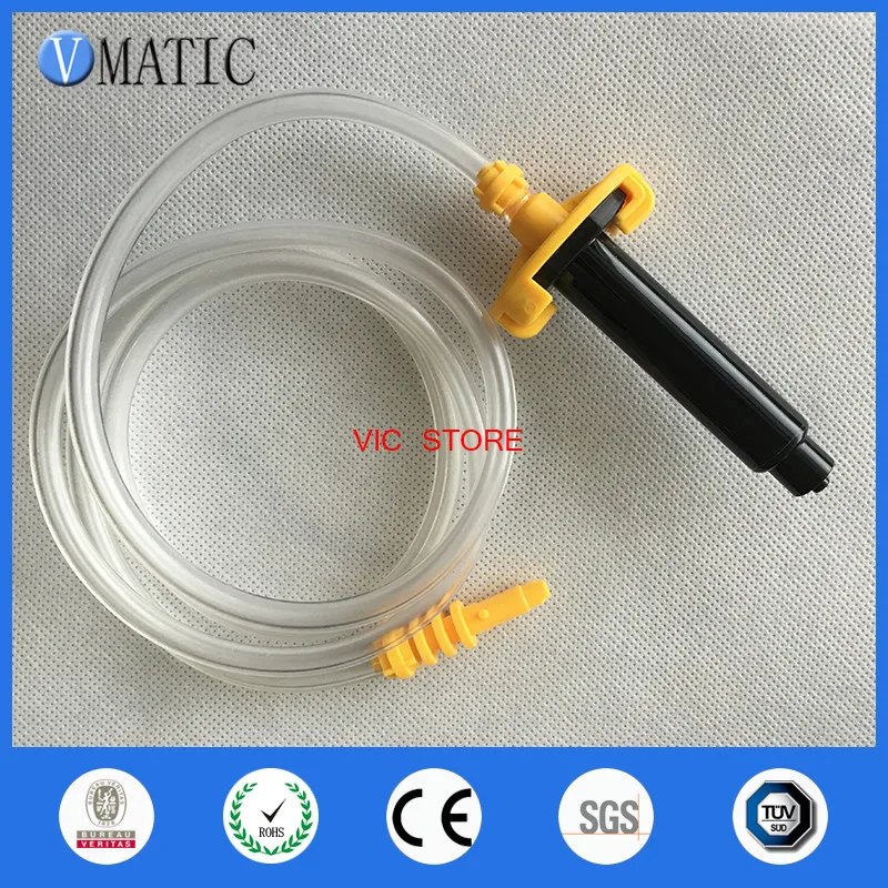 

High Quality EFD Glue Dispensing 30cc/ml Pneumatic Syringe Barrel Valve Robot Adapter With Syringe Piston