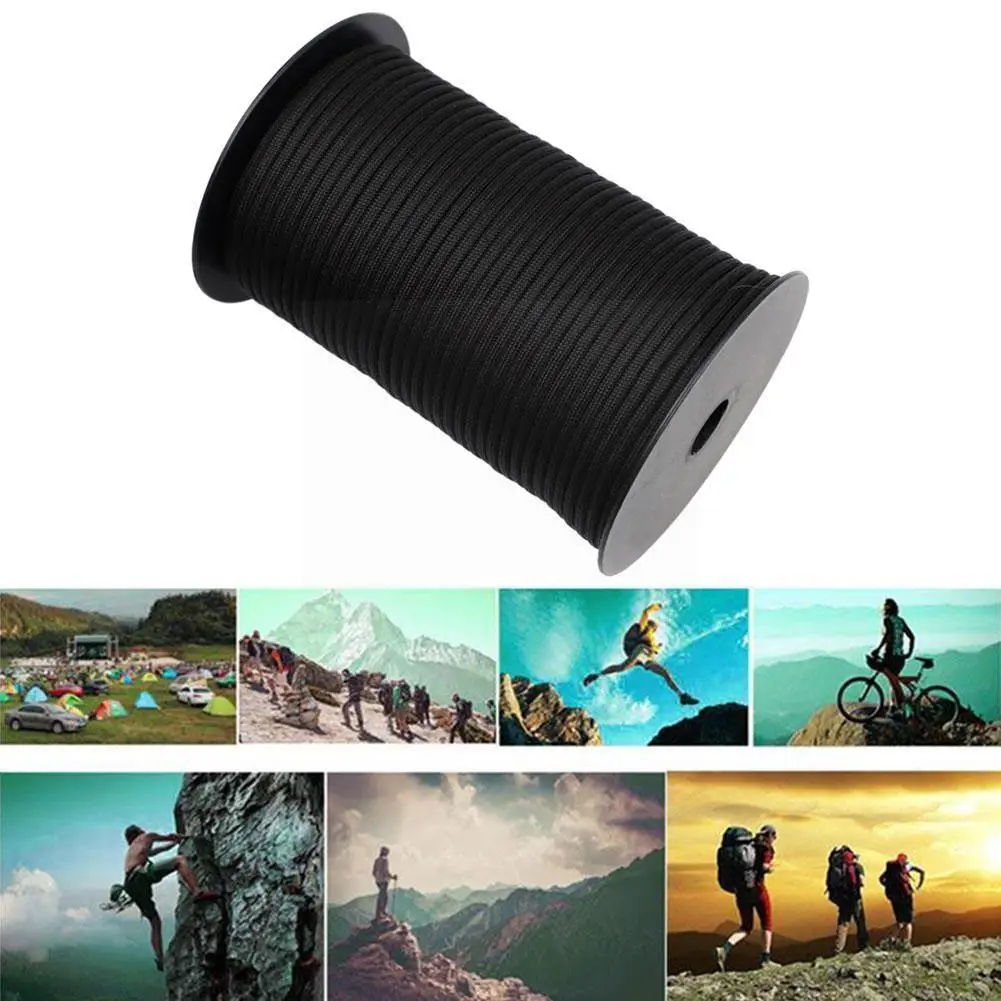 100m 9 Stand Cores Paracord For Survival Parachute Cord Lanyard Camping Climbing Camping Rope Hiking Clothesline G7k3 L4o4
100m 9 Stand Cores Paracord For Survival Parachute Cord Lanyard Camping Climbing Camping Rope Hiking Clothesline G7k3 L4o4