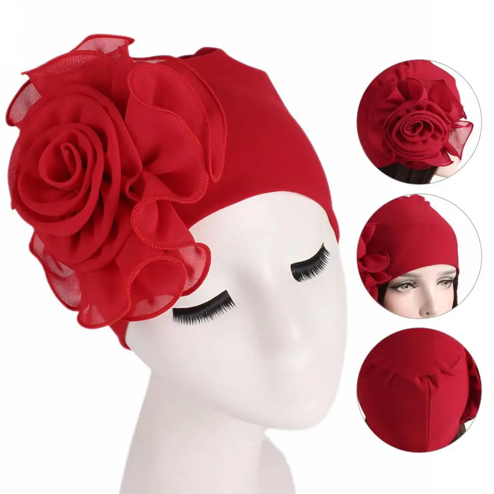 New in Womens Hat Big Flower Multi-purpose Lightweight Breathable Turban Cap for Outdoor
New in Womens Hat Big Flower Multi-purpose Lightweight Breathable Turban Cap for Outdoor