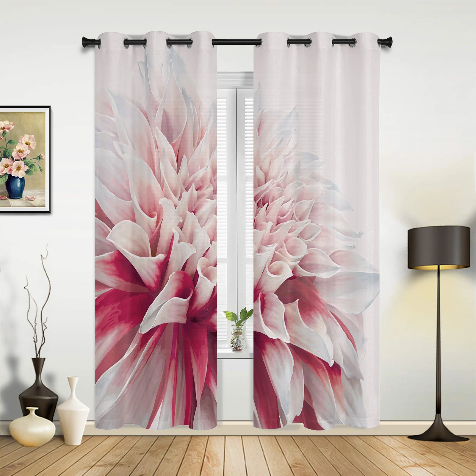 Pink Flower Bloom Curtains for Bedroom Living Room Drapes Kitchen Children's Room Window Curtain Modern Home Decor
Pink Flower Bloom Curtains for Bedroom Living Room Drapes Kitchen Children's Room Window Curtain Modern Home Decor