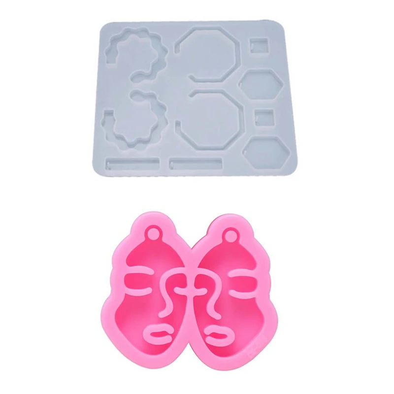 2 шт., силиконовая форма для сережек «сделай сам», силиконовая форма для висячих сережек с глянцевым лицом для девочек, силиконовая форма для...
2 шт., силиконовая форма для сережек «сделай сам», силиконовая форма для висячих сережек с глянцевым лицом для девочек, силиконовая форма для...