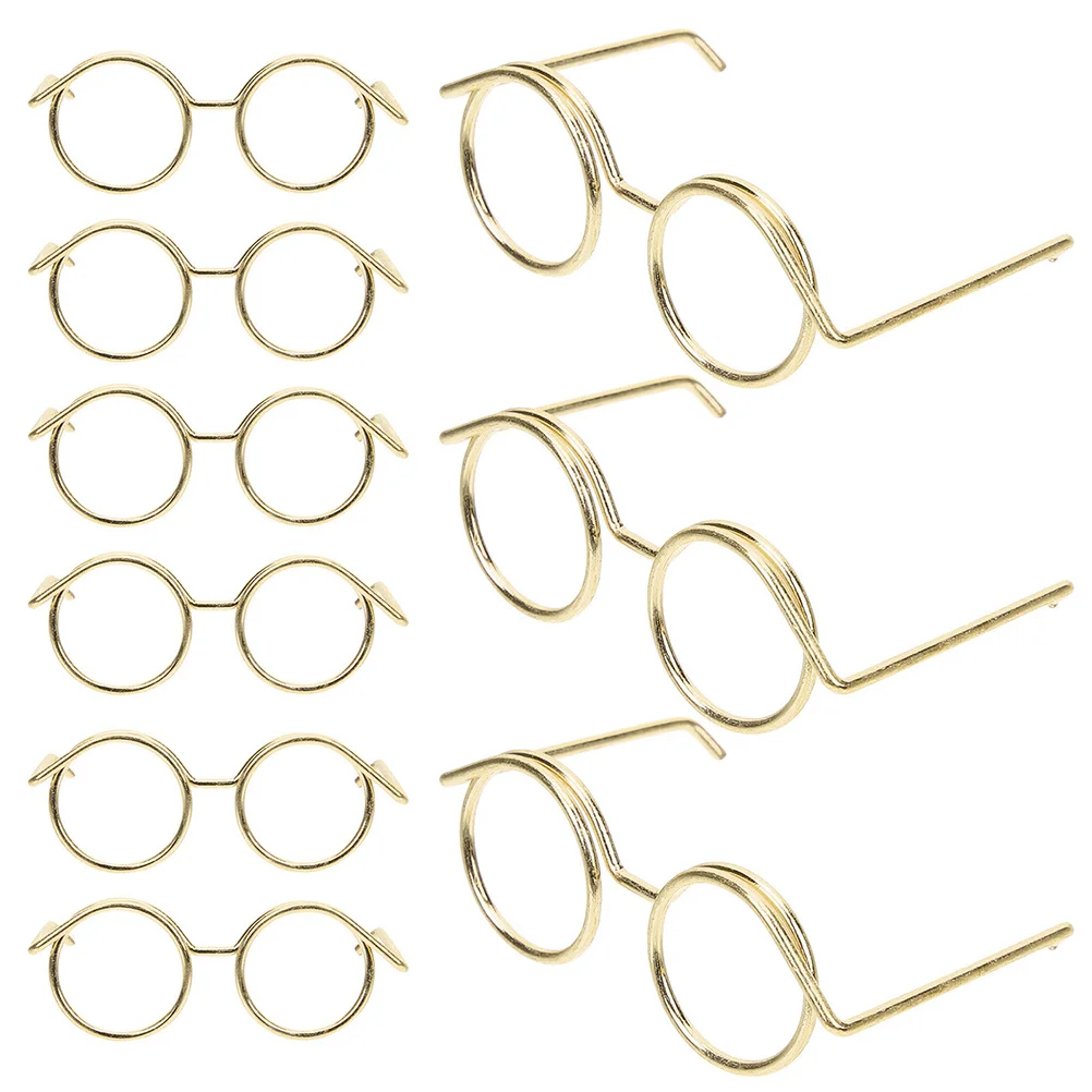 20 Pcs Mini Glasses Frame Eyeglasses Toy Room Sunglasses Dress Metal Dolls Accessories
20 Pcs Mini Glasses Frame Eyeglasses Toy Room Sunglasses Dress Metal Dolls Accessories