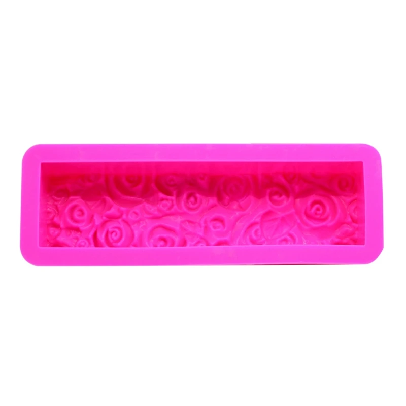 Handmade Soap Mold Rectangle Rose Flower Mould Soft Texture Easy Demold Reusable Art Crafts Mold DIY Candles Supplies
Handmade Soap Mold Rectangle Rose Flower Mould Soft Texture Easy Demold Reusable Art Crafts Mold DIY Candles Supplies