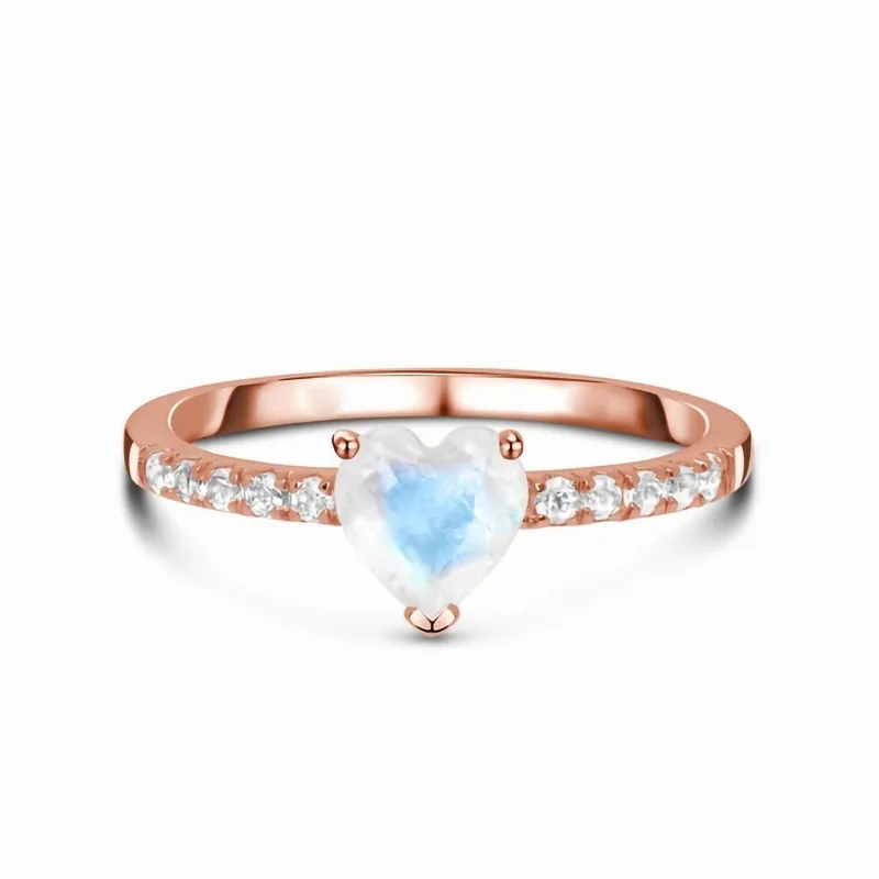 ins Japan and South Korea S925 sterling silver love inlaid diamond moonstone rose gold ring simple light luxury delicate jewelry
ins Japan and South Korea S925 sterling silver love inlaid diamond moonstone rose gold ring simple light luxury delicate jewelry