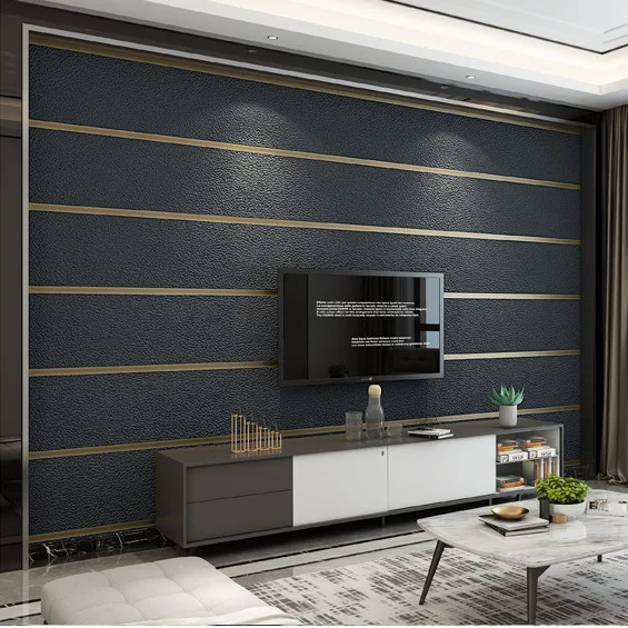 Modern and simple deerskin pile wallpaper living room 3D film horizontal bar vertical stripe bedroom TV background wallpaper
Modern and simple deerskin pile wallpaper living room 3D film horizontal bar vertical stripe bedroom TV background wallpaper