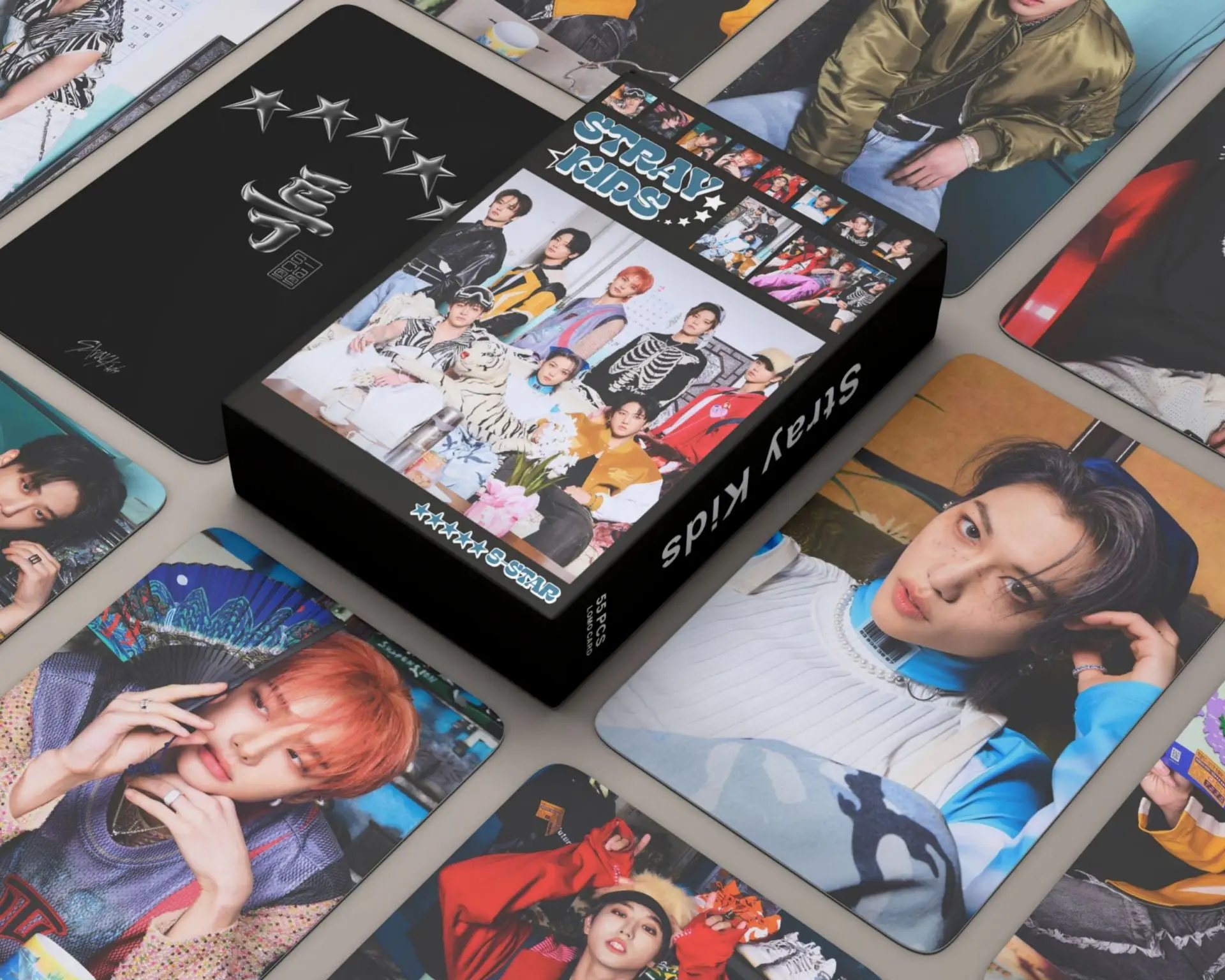 Новый альбом Kpop StrayKids, фотокарточки с ломо-картами, альбом с 5 звездами, ломо-картой HYUNJIN FELIX, модный подарок для фанатов, 55 шт.
Новый альбом Kpop StrayKids, фотокарточки с ломо-картами, альбом с 5 звездами, ломо-картой HYUNJIN FELIX, модный подарок для фанатов, 55 шт.