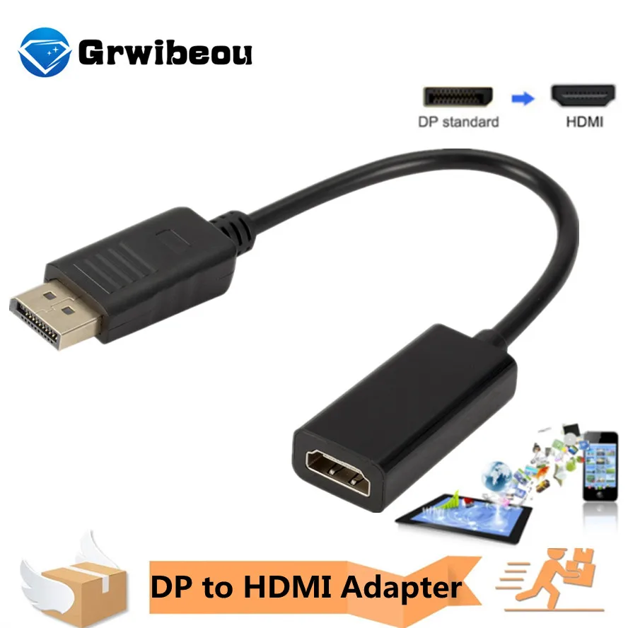 Grwibeou 10PCS 1080P DP to HDMI-compatible Cable Male To Female For PC HP/DELL Laptop DP to HDMI-compatible Adapter Converter
Grwibeou 10PCS 1080P DP to HDMI-compatible Cable Male To Female For PC HP/DELL Laptop DP to HDMI-compatible Adapter Converter