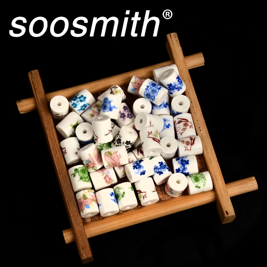 Цилиндрические керамические бусины 8x0 мм с цветочным узором, фарфоровые бусины для изготовления ювелирных изделий, браслетов, ожерелий, под...
Цилиндрические керамические бусины 8x0 мм с цветочным узором, фарфоровые бусины для изготовления ювелирных изделий, браслетов, ожерелий, под...