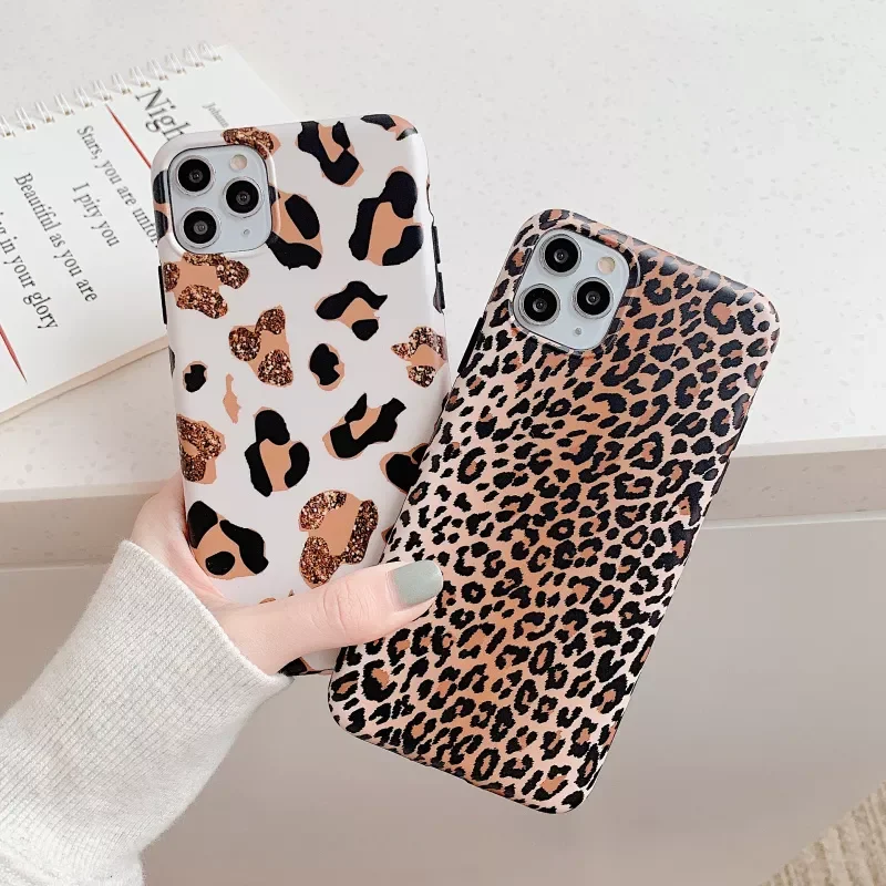 Leopard Print Phone Soft Case For iphone 12 Mini 11 13 Pro XS MAX X XR SE 2020 7 8 Plus Imd Silicone Shockproof Back Cover Coque
Leopard Print Phone Soft Case For iphone 12 Mini 11 13 Pro XS MAX X XR SE 2020 7 8 Plus Imd Silicone Shockproof Back Cover Coque