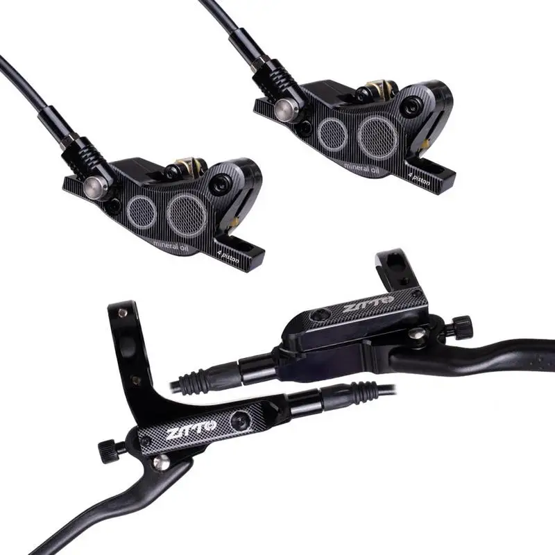 Oil Disc Brake Four-Piston High-End Oil Brake Hydraulic Pair Sturdy Bilateral Brake Oil Disc Lightweight Adjustable Disc Brake
Oil Disc Brake Four-Piston High-End Oil Brake Hydraulic Pair Sturdy Bilateral Brake Oil Disc Lightweight Adjustable Disc Brake