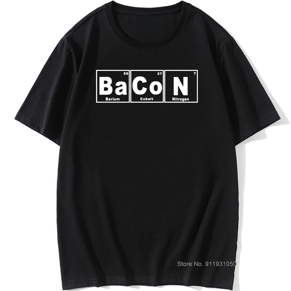 Periodic Table - Chemistry of Bacon T Shirt Design Funny Tshirt Mens Tops Tees Short Sleeve Camisetas T-shirt
Periodic Table - Chemistry of Bacon T Shirt Design Funny Tshirt Mens Tops Tees Short Sleeve Camisetas T-shirt