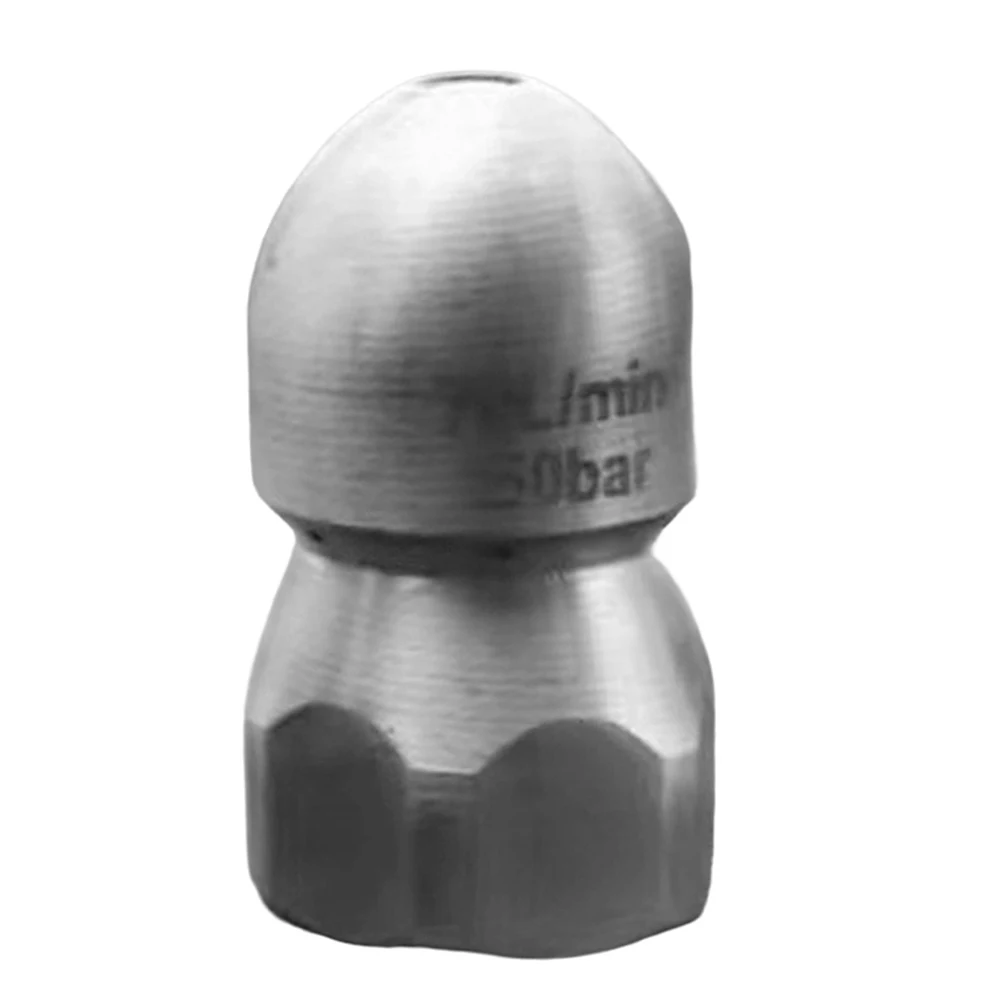 High Pressure Washer Nozzle G1/2inch Flusher Pipe Drain Jetter Hose Sprayer Head Stainless Steel For Heavy Dirty Cleaning Tools
High Pressure Washer Nozzle G1/2inch Flusher Pipe Drain Jetter Hose Sprayer Head Stainless Steel For Heavy Dirty Cleaning Tools