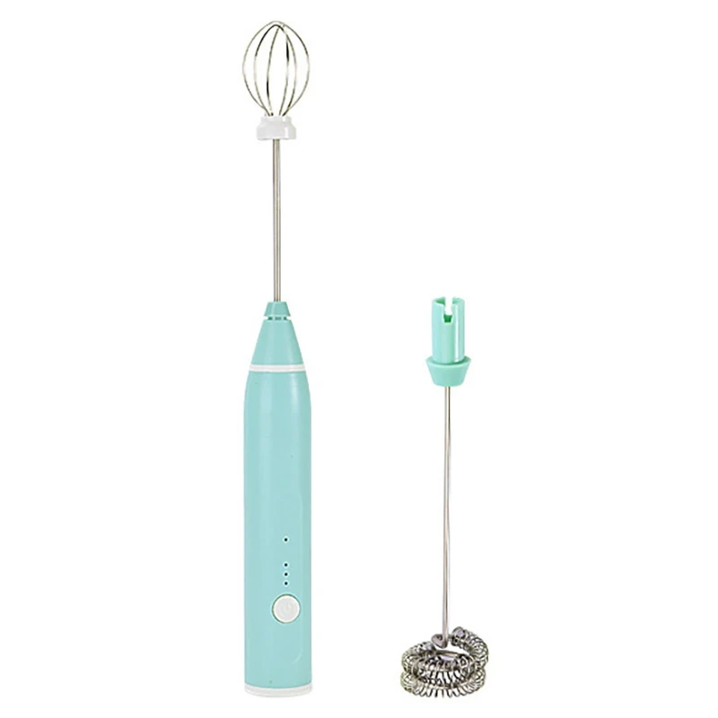 Recharging Household Electric Whisk Handheld Mini Milk Frother With 2 Stainless Whisks 3 Speeds Small Drink Mixer
Recharging Household Electric Whisk Handheld Mini Milk Frother With 2 Stainless Whisks 3 Speeds Small Drink Mixer