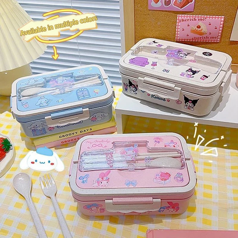 1000ML Sanrio Kawaii Kuromi Children'S Bento Box Large Capacity Lunch Box Food Grade Fruit Preservation Box Microwave Oven Heat
1000ML Sanrio Kawaii Kuromi Children'S Bento Box Large Capacity Lunch Box Food Grade Fruit Preservation Box Microwave Oven Heat