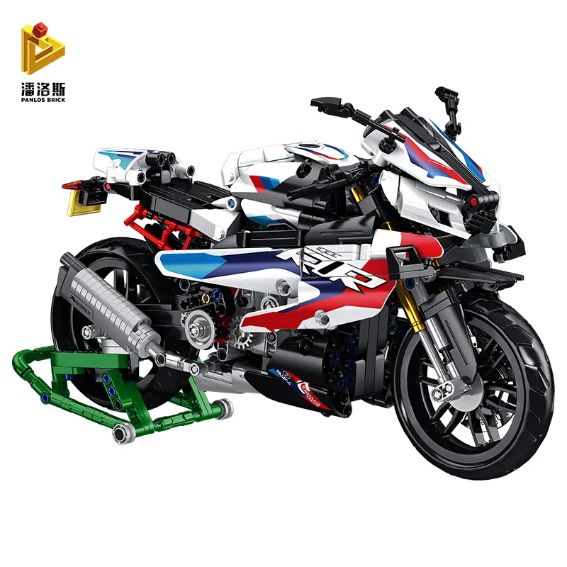 PANLOS Building Blocks M1000 Motorcycle Pro Rider Championship Rally Hi-Tech Creative Model Kids Toy Sticker Gift Home Decor
PANLOS Building Blocks M1000 Motorcycle Pro Rider Championship Rally Hi-Tech Creative Model Kids Toy Sticker Gift Home Decor